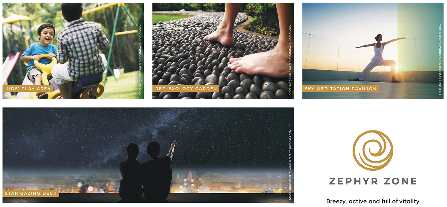 Rooftop and Outdoor Amenities at Godrej Eternal Palms