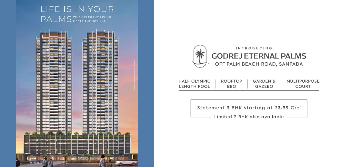 Godrej Eternal Palms Sanpada Project Banner